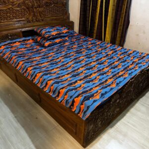 সাড়ে৬/৭ ফিট বালিশ কভার সহ ওয়াটারপ্রুফ বেডশীট
