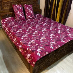 সাড়ে৬/৭ ফিট বালিশ কভার সহ ওয়াটারপ্রুফ বেডশীট