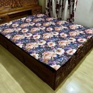 3D ৬/৭ ফিট ওয়াটারপ্রুফ বেডশীট