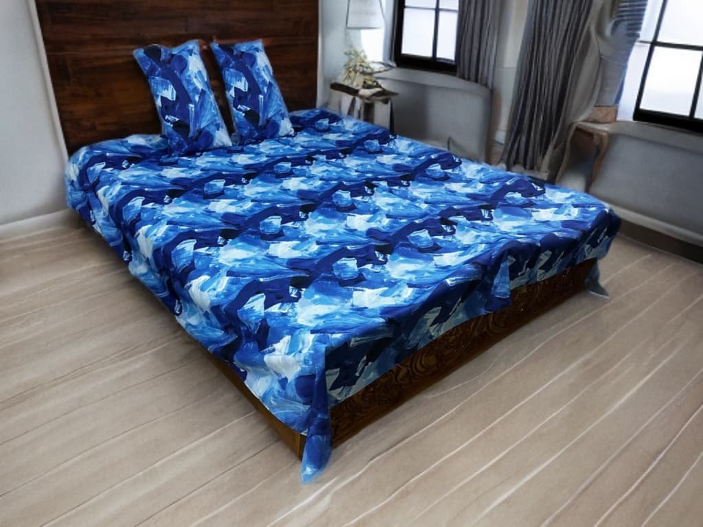 china 7/8 feet waterproof bed sheet with pillow cover