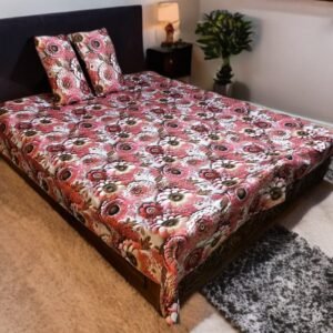 2ps pillow cover 1ps bed cover waterproof  bed sheet size 7/8 feet