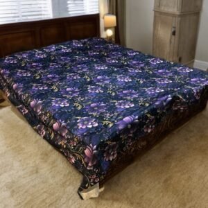 ৭/৮ ফিট ওয়াটারপ্রুফ বেডশীট বালিশ কভার ছাড়া