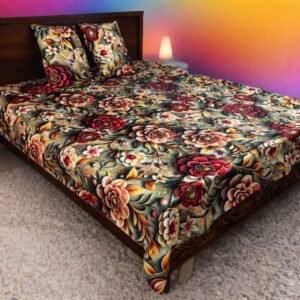 7/8 ফিট বালিশ কভার সহ ওয়াটারপ্রুফ বেডশীট