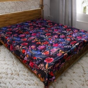 ৭/৮ ফিট ওয়াটারপ্রুফ বেডশীট বালিশ কভার ছাড়া