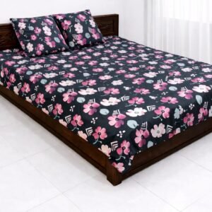 ৬/৭ ফিট ওয়াটারপ্রুফ বেডশীট বালিশ কভার সহ