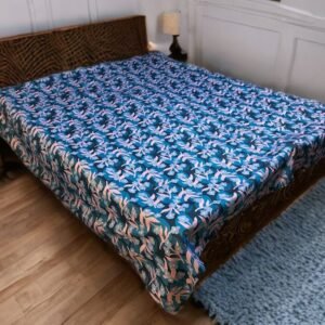 ৭/৮ ফিট ওয়াটারপ্রুফ বেডশীট বালিশ কভার ছাড়া