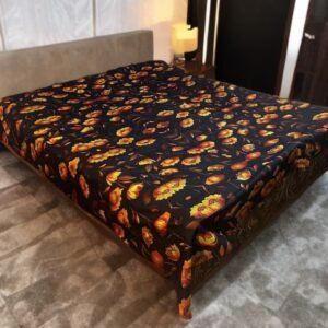 ৭/৮ ফিট ওয়াটারপ্রুফ বেডশীট বালিশ কভার ছাড়া