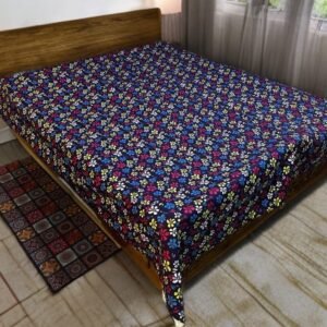 ৭/৮ ফিট ওয়াটারপ্রুফ বেডশীট বালিশ কভার ছাড়া