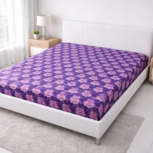 কটন ফেব্রিক্স China ৬/৭ ফিট ওয়াটারপ্রুফ বেডশীট বালিশ কভার ছাড়া