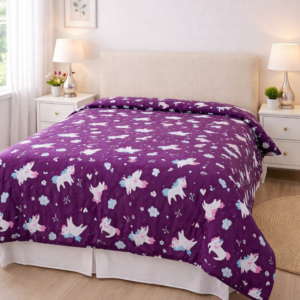 ৭/৮ ফিট ওয়াটারপ্রুফ বেডশীট বালিশ কভার ছাড়া