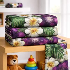 cotton ৬/৭ ফিট ওয়াটারপ্রুফ বেডশীট বালিশ কভার ছাড়া