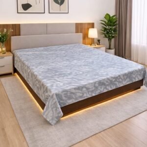 সুতি ফিল ৭/৮ ফিট ওয়াটারপ্রুফ বেডশীট কভার ছাড়া