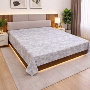 সুতি ফিল ৭/৮ ফিট ওয়াটারপ্রুফ বেডশীট কভার ছাড়া