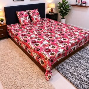 2ps pillow cover 1ps bed cover waterproof  bed sheet size 7/8 feet