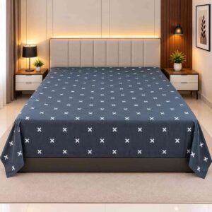 Classic 7/8 feet waterproof bed sheet without pillow cover